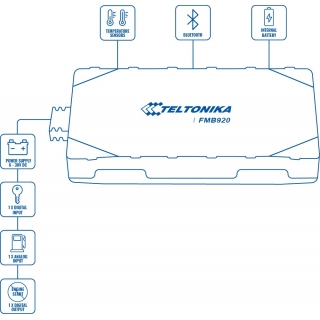 Teltonika FMB920 схема