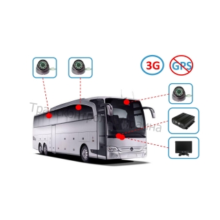 Комплект видеонаблюдения на автобус (Online - 3G)