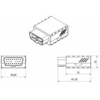 GPS трекер Teltonika FM3001 (3G)