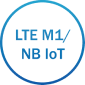 Підтримка як LTE M1 так і NB IoT мереж