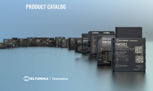 Teltonika Telematics Product Catalog - February 2024